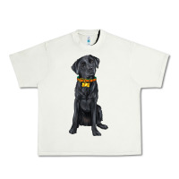 Pistachio labrador retriever with overflow Urban Heavy Tee - texasbilliewilder