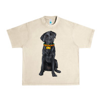 Labrador Retriever With Overflow Urban Heavy Tee | Teevron