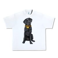 White labrador retriever with overflow Urban Heavy Tee - texasbilliewilder