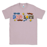 Lilac dad life  libbey glass Classic Tee - HRA Design Shop