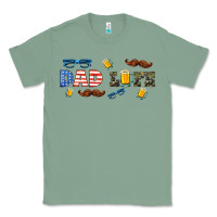 Sage dad life  libbey glass Classic Tee - HRA Design Shop