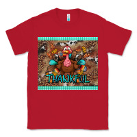 Red thankful tumbler Classic Tee - BundleAndBundleShop