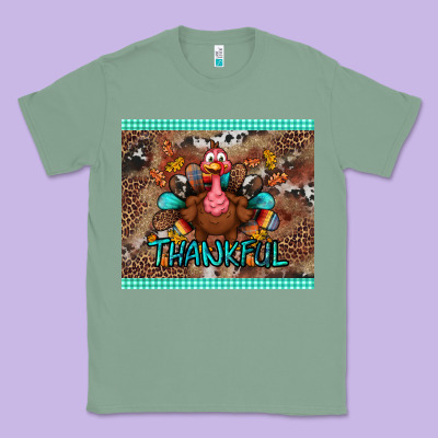 Thankful Tumbler Classic Tee Designed By Bundleandbundleshop