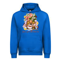 Cobalt just a girl who loves tea gnome Urban Hoodie - BarkalooDesign