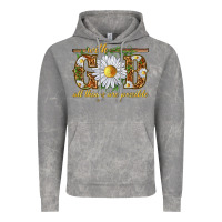 Cloud Rock With God all things are possible with daisy Vintage Hoodie - texasbilliewilder
