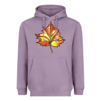 Lavender withered leaf Heavyweight Hoodie - BarkalooDesign