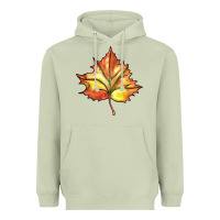 Matcha withered leaf Heavyweight Hoodie - BarkalooDesign