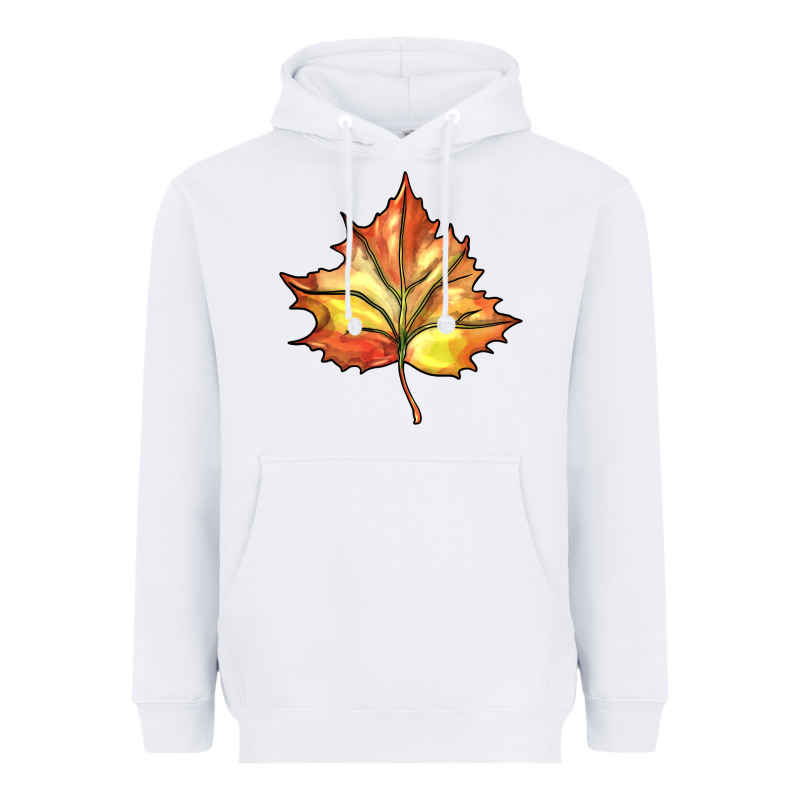 Withered Leaf Heavyweight Hoodie by BarkalooDesign | Teevron