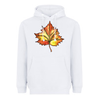 White withered leaf Heavyweight Hoodie - BarkalooDesign