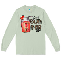 Matcha summer Long Sleeve Tee - CowhideDigitalArt