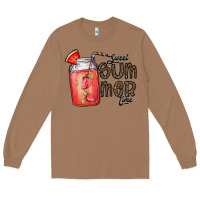 Toasted Coconut summer Long Sleeve Tee - CowhideDigitalArt