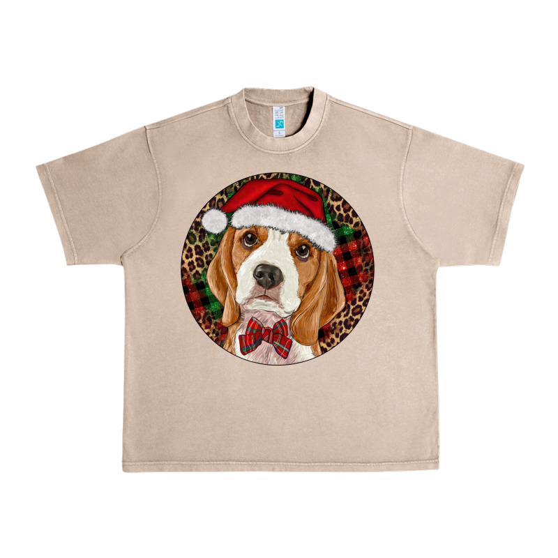 Beagle Christmas Ornament Urban Heavy Tee by RanaPortraitStore | Teevron
