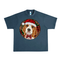 Midnight Navy beagle christmas ornament Urban Heavy Tee - RanaPortraitStore