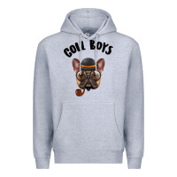 Heather Grey Cool Boys Premium Hoodie - Bettercallsaul