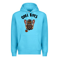Ocean Blue Cool Boys Premium Hoodie - Bettercallsaul