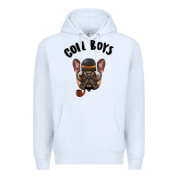 White Cool Boys Premium Hoodie - Bettercallsaul