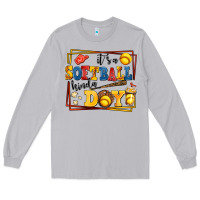 Moon Dust its a softball kinda day Long Sleeve Tee - AdoDesignShop