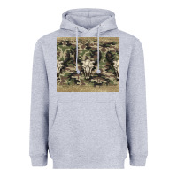 Heather Grey camouflage bull skull Heavyweight Hoodie - Jasminsmagicworld
