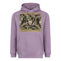 Lavender camouflage bull skull Heavyweight Hoodie - Jasminsmagicworld