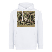 White camouflage bull skull Heavyweight Hoodie - Jasminsmagicworld