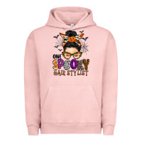 Pigment Salmon one spooky hair stylist Urban Hoodie - BarkalooDesign