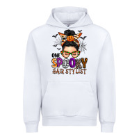 White one spooky hair stylist Urban Hoodie - BarkalooDesign
