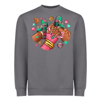 Storm pink christmas black girl sneakers Heavyweight Sweatshirt - RanaPortraitStore