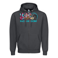 Smoke peace love racing Zipper Hoodie - AdoDesignShop