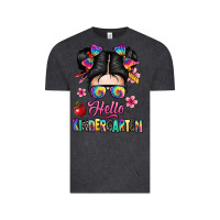 Vintage Black hello kindergarten Vintage Tee - texasbilliewilder