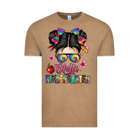 Vintage Coffee hello kindergarten Vintage Tee - texasbilliewilder