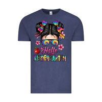Vintage Denim hello kindergarten Vintage Tee - texasbilliewilder