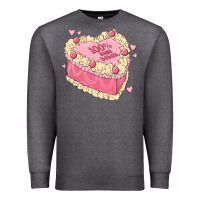 Charcoal Heather 100 percent that bitch Premium Sweatshirt - MaliasSmallBusiness