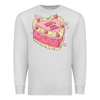 Dove Grey 100 percent that bitch Premium Sweatshirt - MaliasSmallBusiness