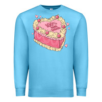 Ocean Blue 100 percent that bitch Premium Sweatshirt - MaliasSmallBusiness