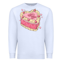 White 100 percent that bitch Premium Sweatshirt - MaliasSmallBusiness