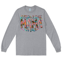 Heather Grey glitter and dirt mama of both Long Sleeve Tee - RacoonDesign