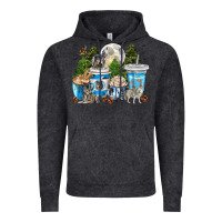 Vintage Black Wolf coffee cups Vintage Hoodie - texasbilliewilder