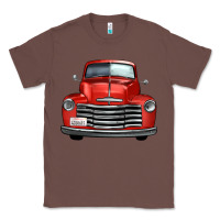 Chestnut western red truck front view Classic Tee - FaDigitalArtStudio
