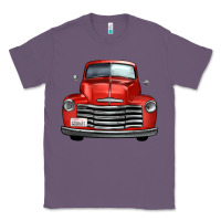 Lavender western red truck front view Classic Tee - FaDigitalArtStudio