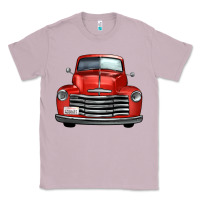 Lilac western red truck front view Classic Tee - FaDigitalArtStudio