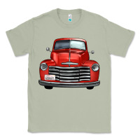 Matcha western red truck front view Classic Tee - FaDigitalArtStudio