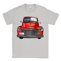 Moon Dust western red truck front view Classic Tee - FaDigitalArtStudio