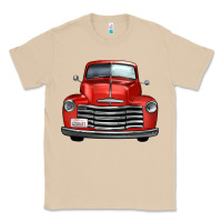 Mushroom western red truck front view Classic Tee - FaDigitalArtStudio