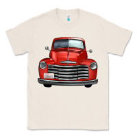 Natural western red truck front view Classic Tee - FaDigitalArtStudio