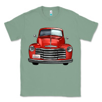 Sage western red truck front view Classic Tee - FaDigitalArtStudio