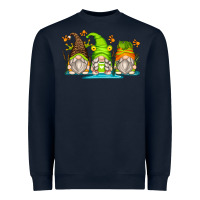 Navy frog gnomes Heavyweight Sweatshirt - Zillion Design Studio