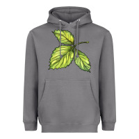 Storm green leaf Heavyweight Hoodie - BarkalooDesign