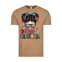 Vintage Coffee hello preschool kid Vintage Tee - texasbilliewilder