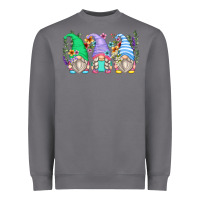 Storm floral gnomes Heavyweight Sweatshirt - Zillion Design Studio