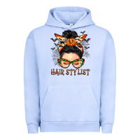Pigment Grape Ice Hair stylist messy bun Urban Hoodie - BarkalooDesign